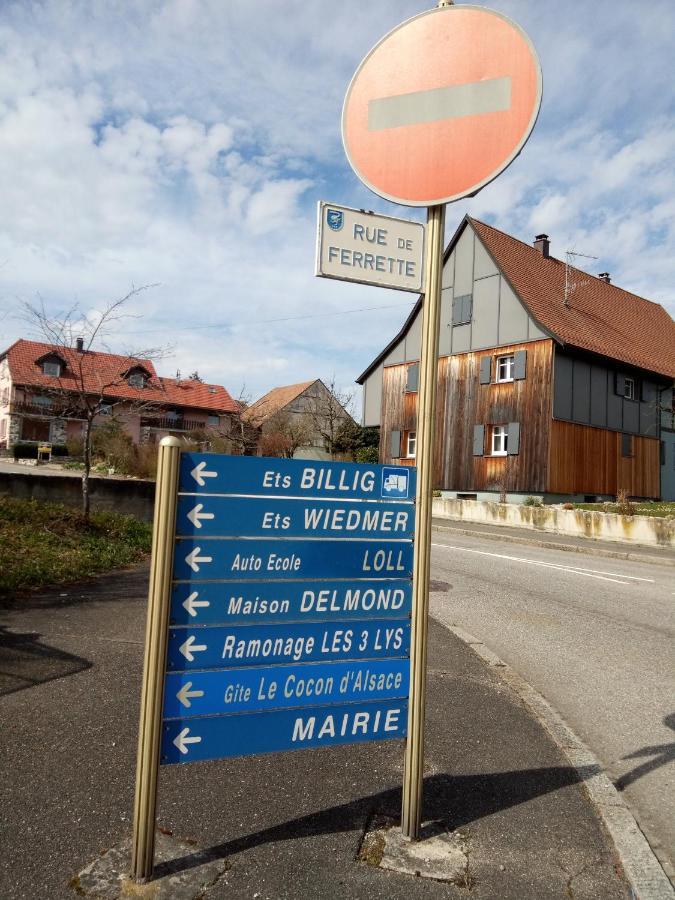 Le Cocon D'Alsace Otel Folgensbourg Dış mekan fotoğraf